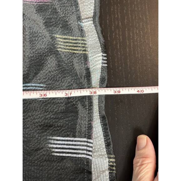 Xirena Tavia Silk Maxi Dress Black Ikat Print Small Halter Neck Pockets Backless - Picture 7 of 11